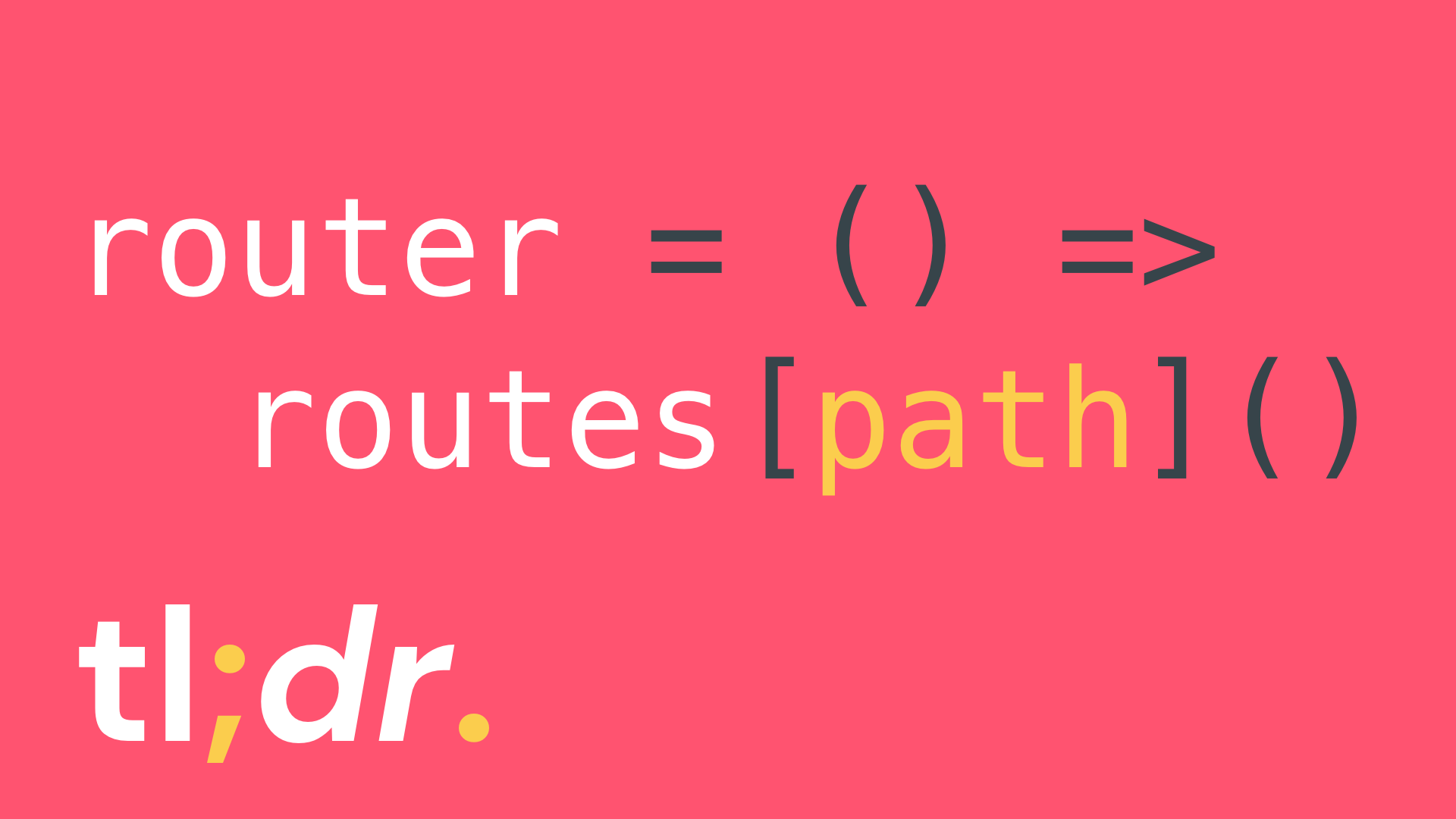 02. Router Pattern